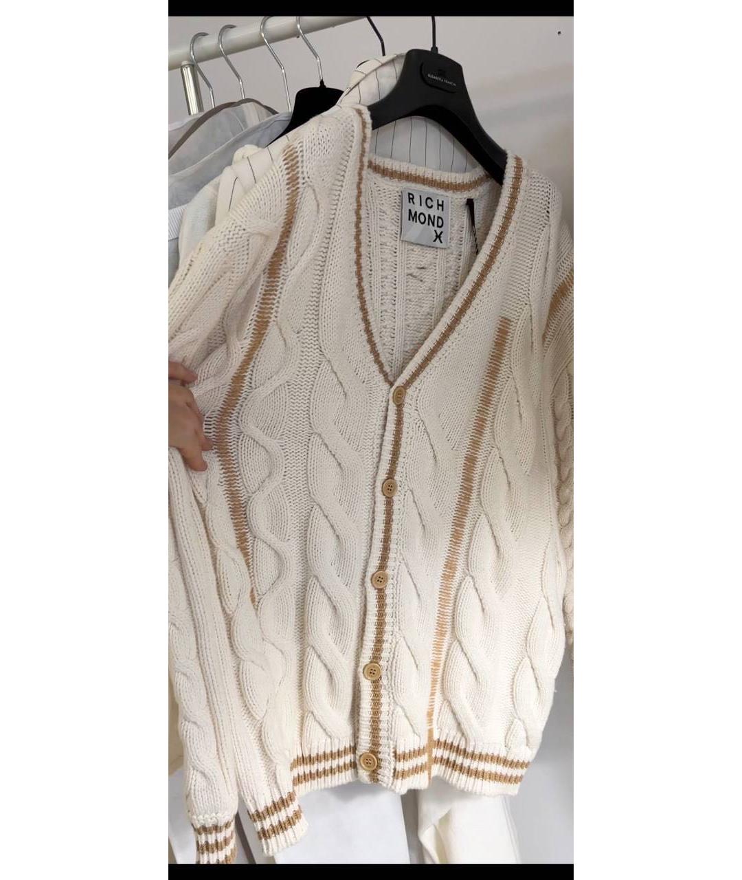 JOHN RICHMOND Шерстяной кардиган, фото 6