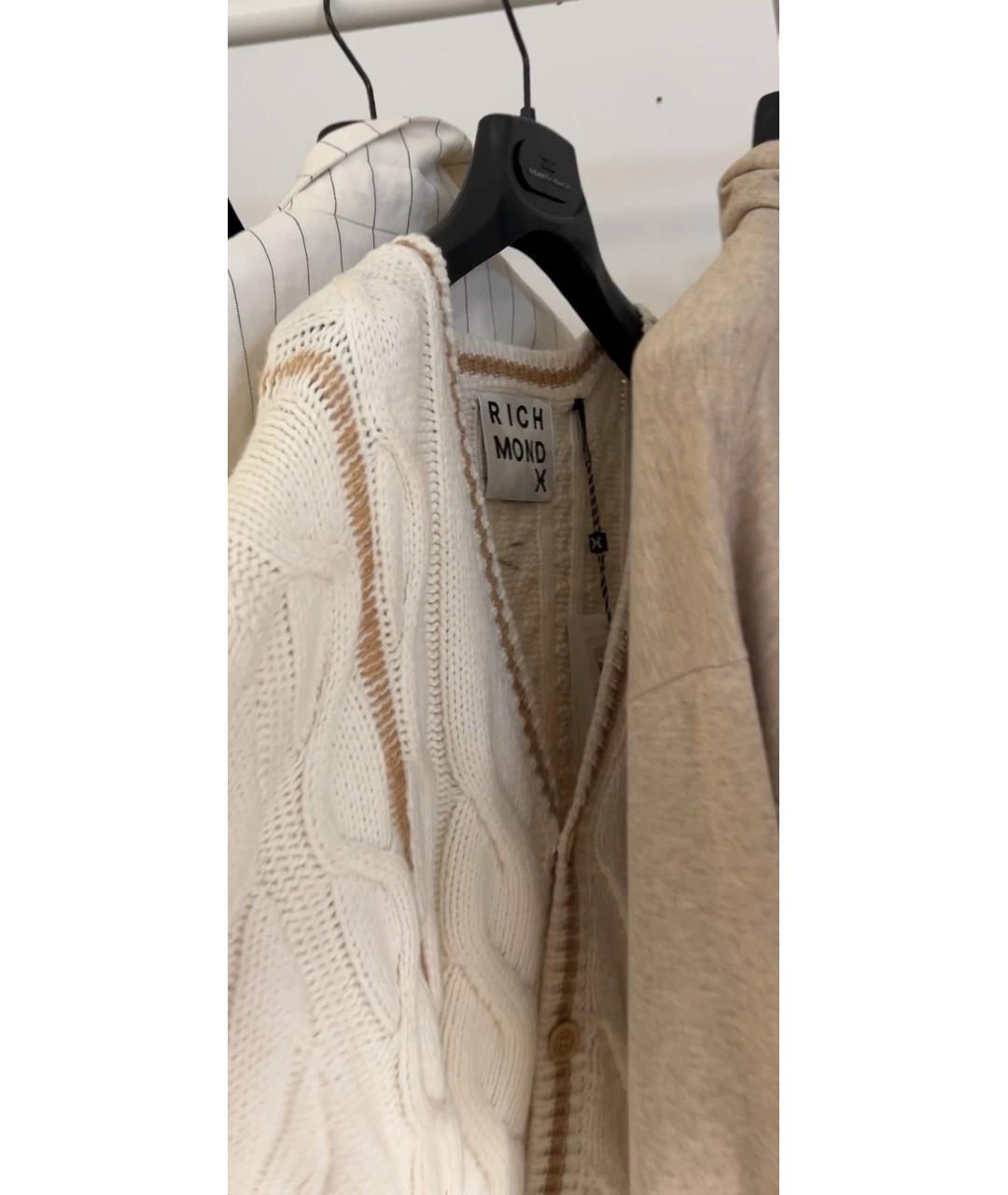 JOHN RICHMOND Шерстяной кардиган, фото 4