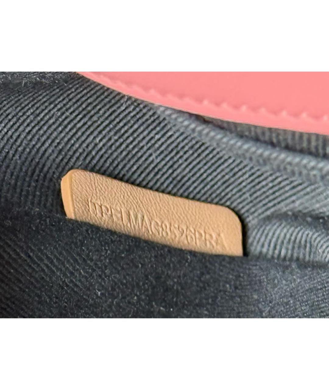 BURBERRY Розовая кожаная сумка через плечо, фото 7