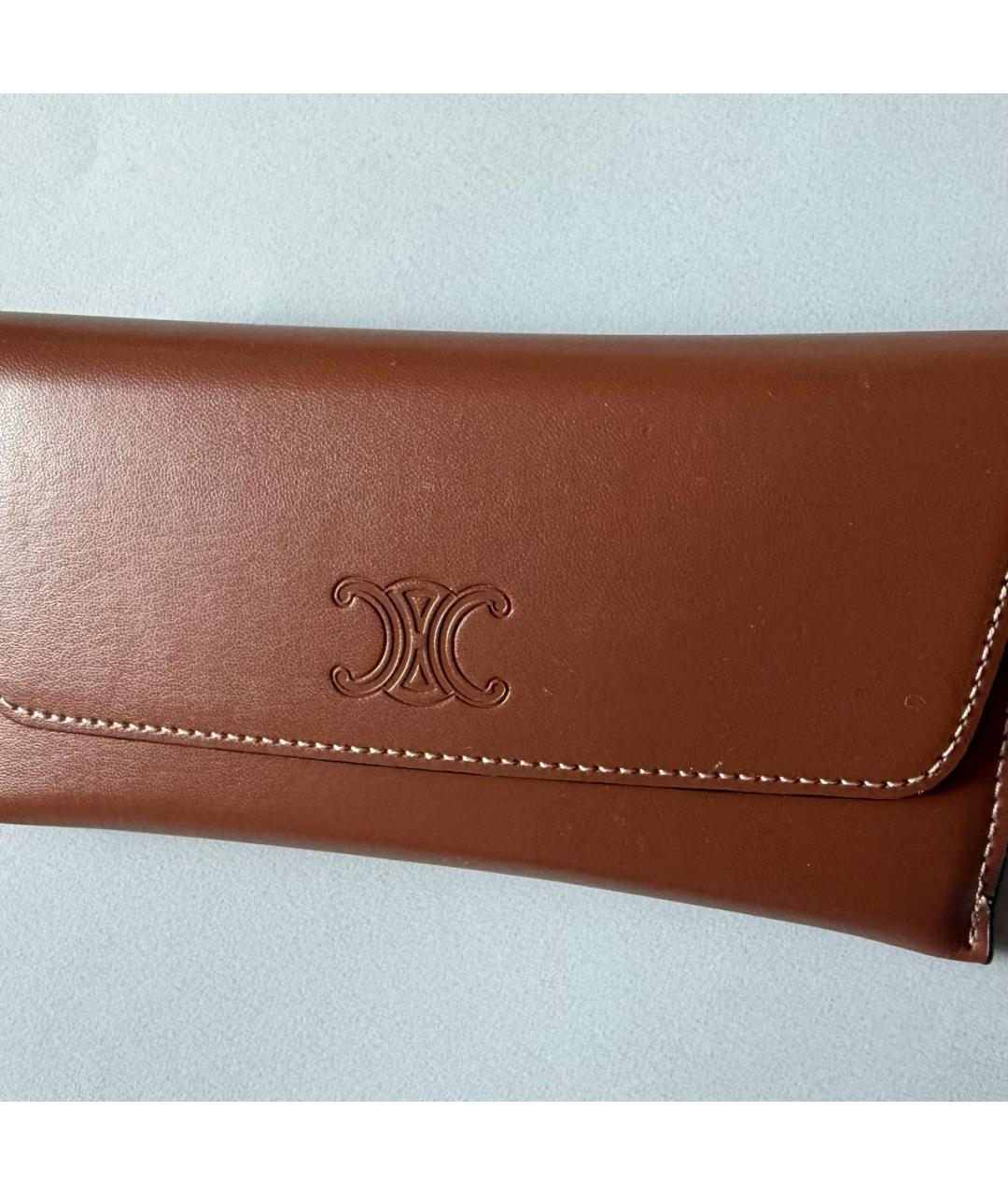 CELINE Черные пластиковые солнцезащитные очки, фото 4