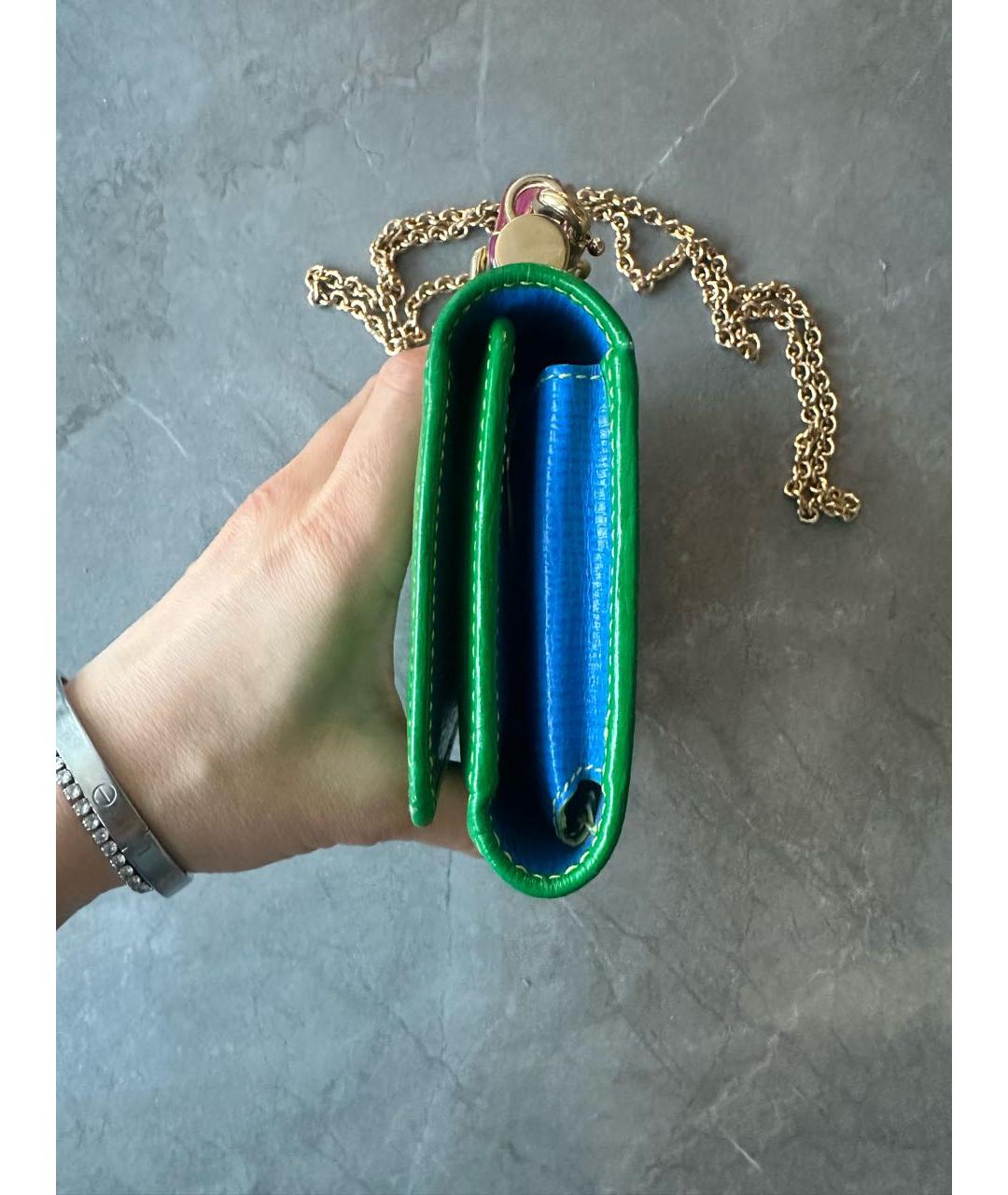 DOLCE&GABBANA Мульти кожаная сумка с короткими ручками, фото 2