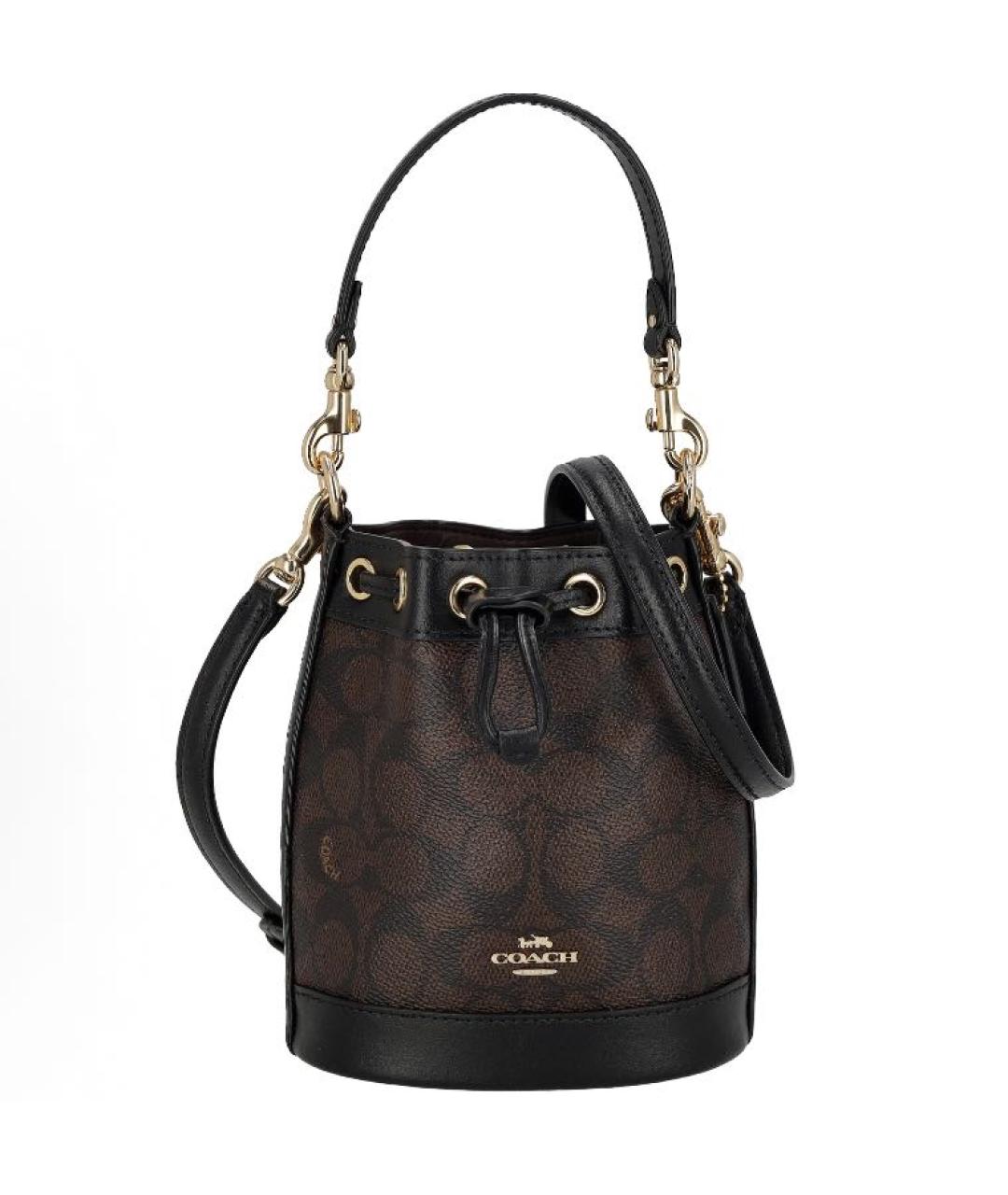 COACH Черная сумка через плечо, фото 6