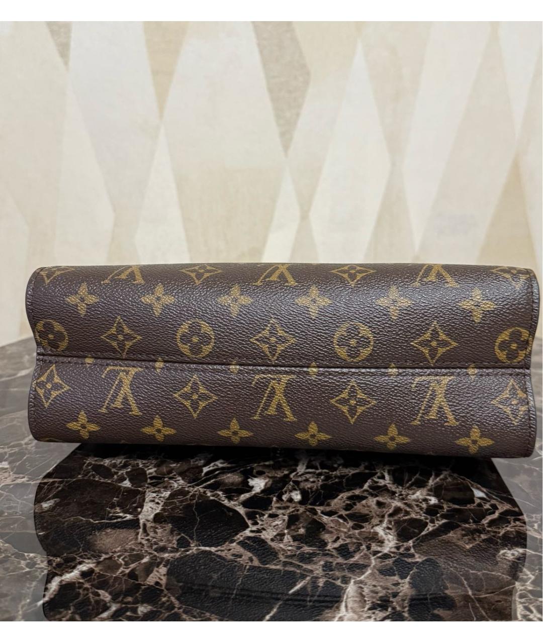 LOUIS VUITTON Коричневая сумка через плечо, фото 5