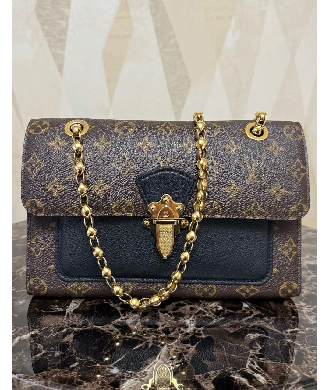 LOUIS VUITTON Коричневая сумка через плечо, фото 6