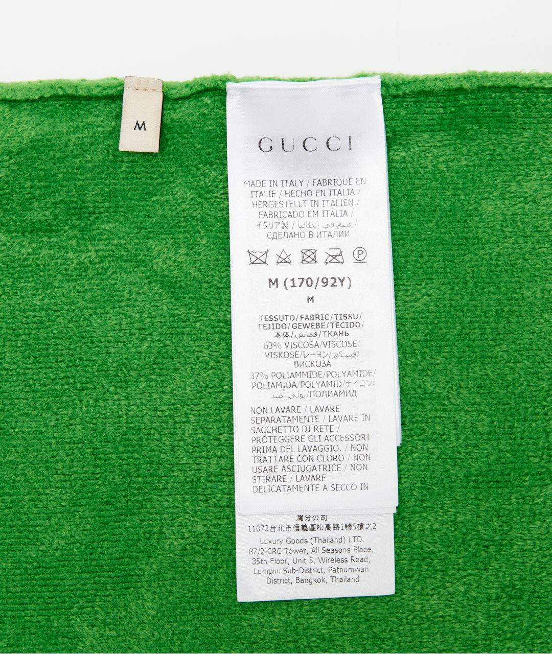 GUCCI Зеленый вискозный джемпер / свитер, фото 6