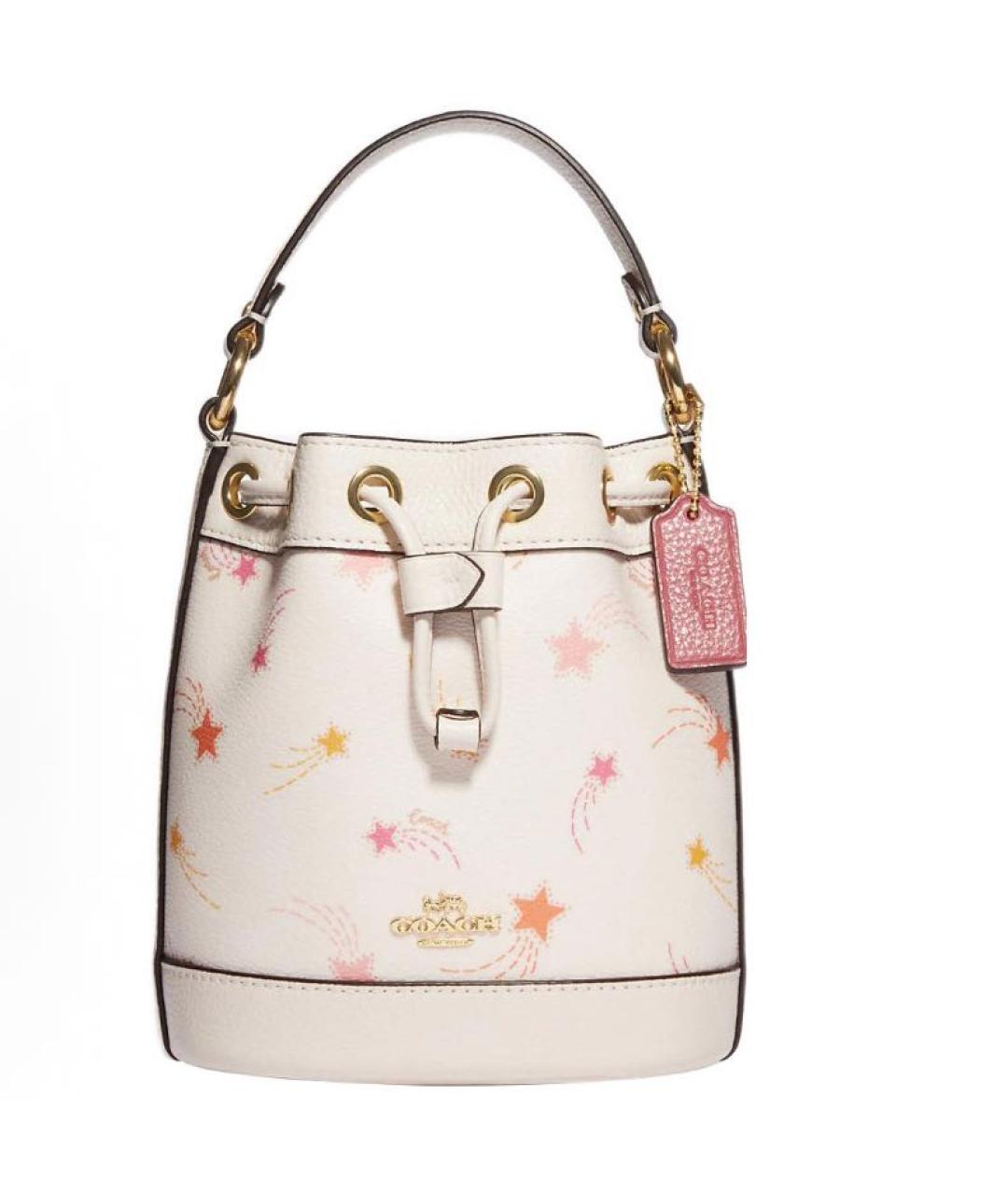 COACH Белая сумка через плечо, фото 7