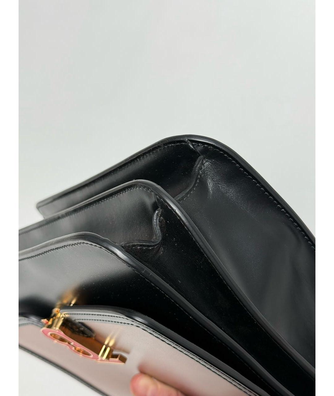 BURBERRY Коричневая кожаная сумка через плечо, фото 4