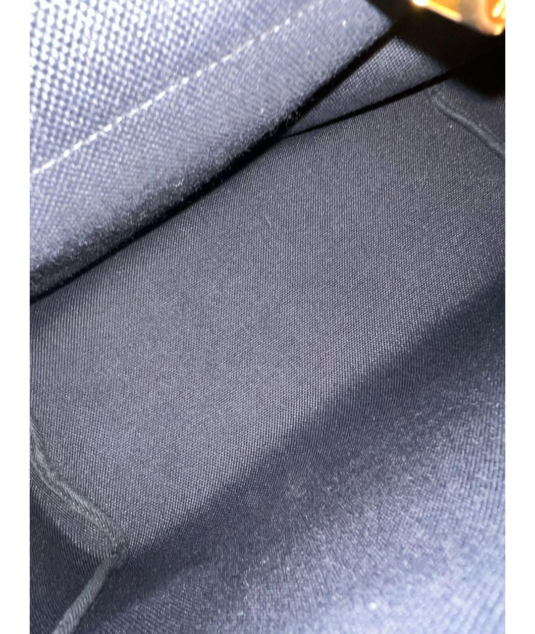 HERMES Черная тканевая сумка через плечо, фото 8