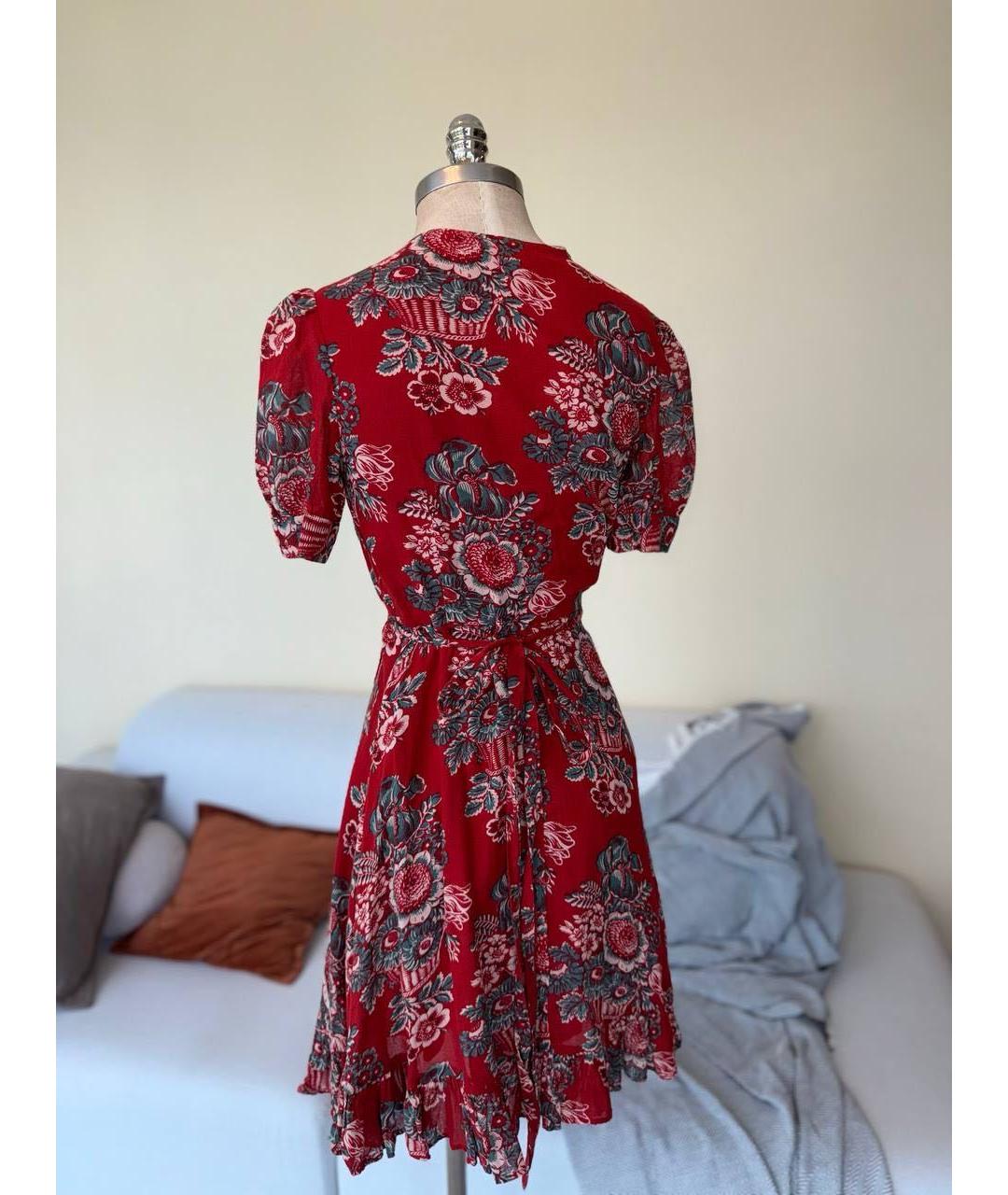 RALPH LAUREN Красное платье, фото 2