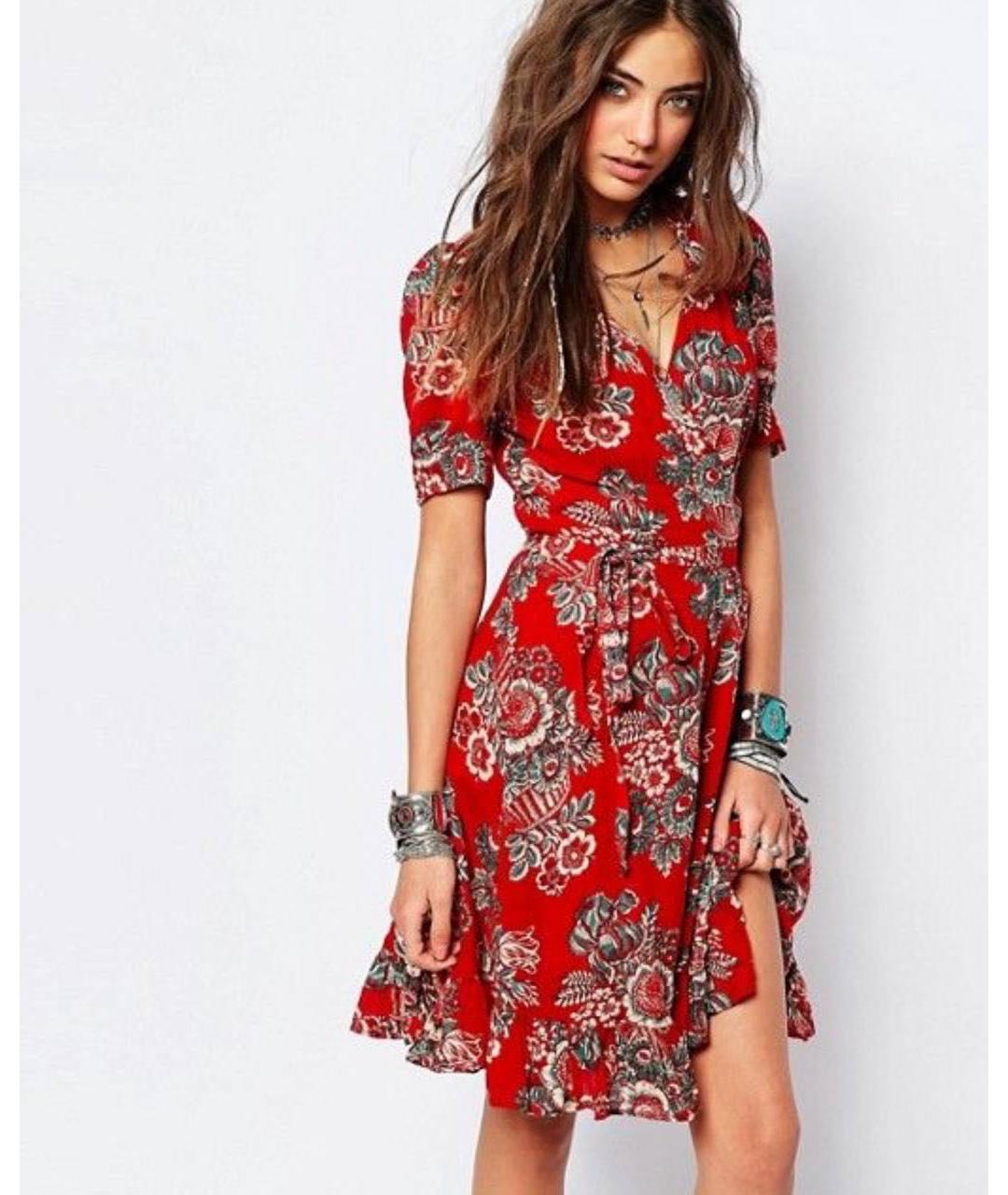 RALPH LAUREN Красное платье, фото 7