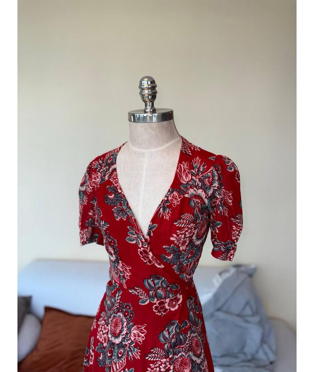 RALPH LAUREN Красное платье, фото 4