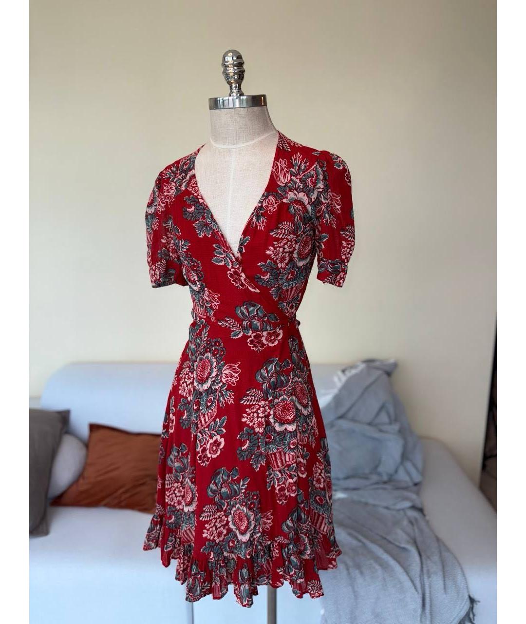 RALPH LAUREN Красное платье, фото 8