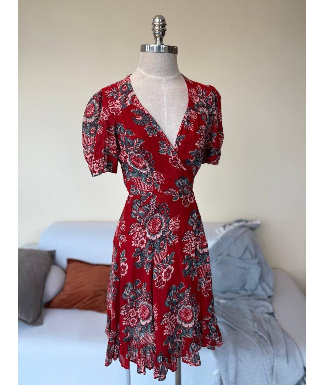 RALPH LAUREN Красное платье, фото 6