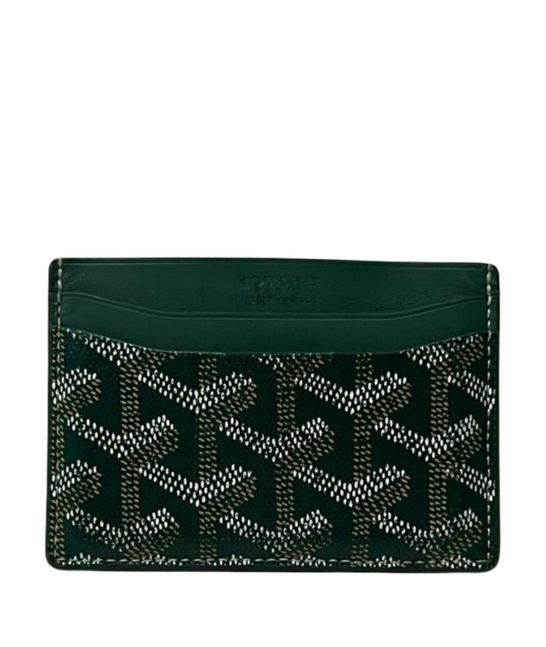 GOYARD Зеленый кардхолдер, фото 1