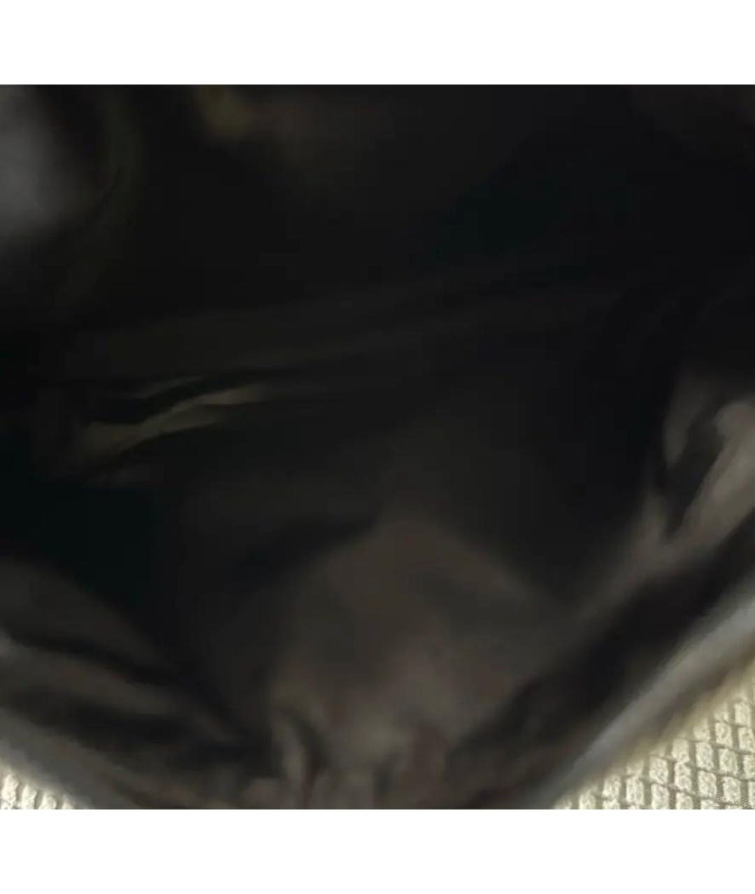 PRADA Серая шерстяная сумка с короткими ручками, фото 4