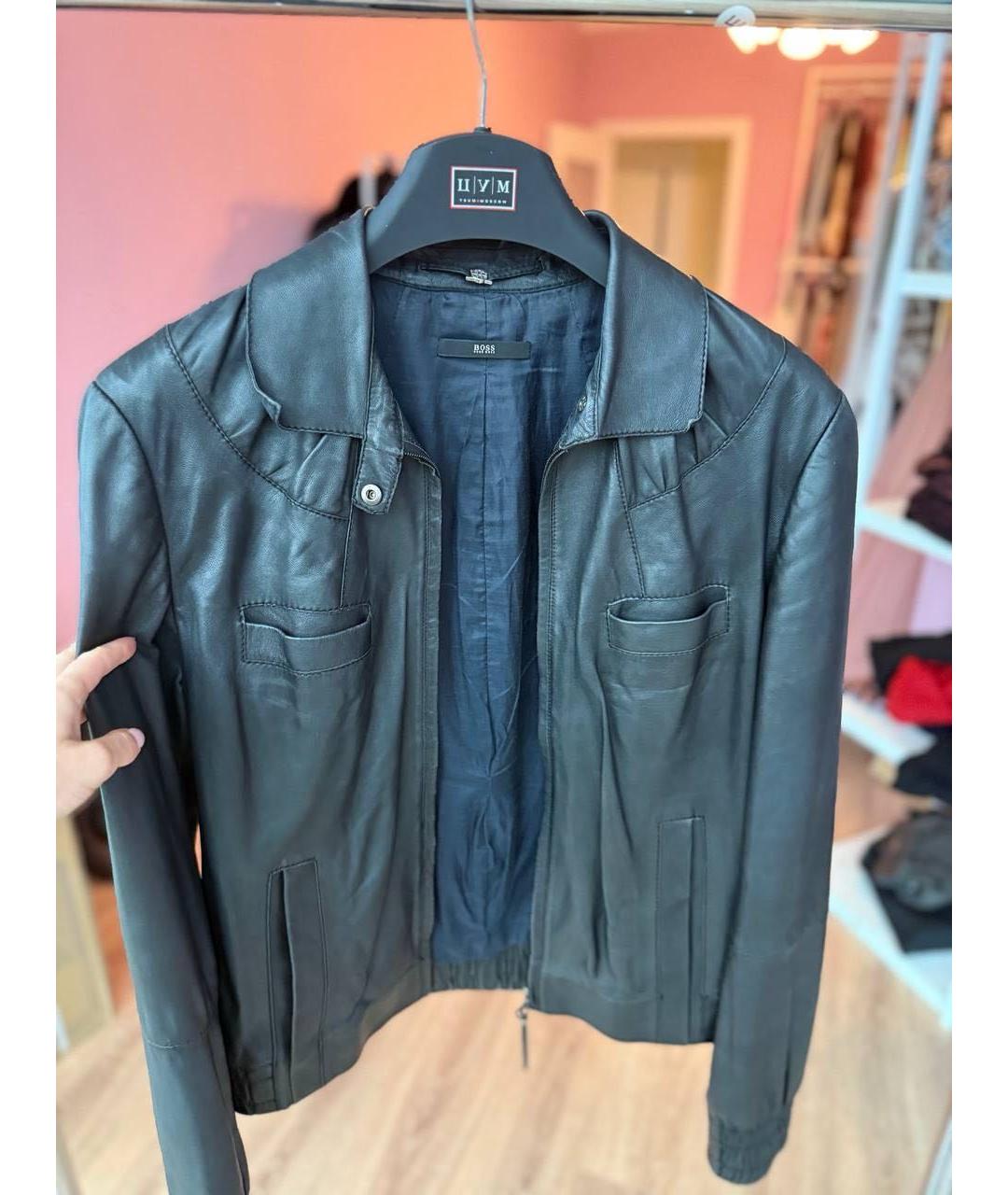 HUGO BOSS Черная куртка, фото 4