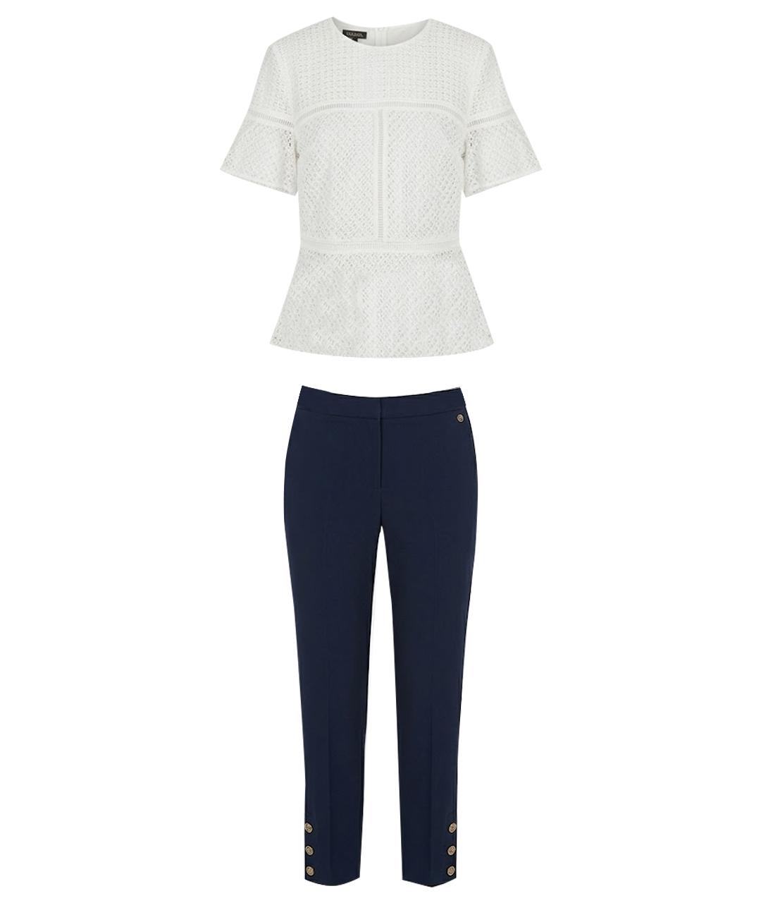 ESCADA Мульти вискозный костюм с брюками, фото 1