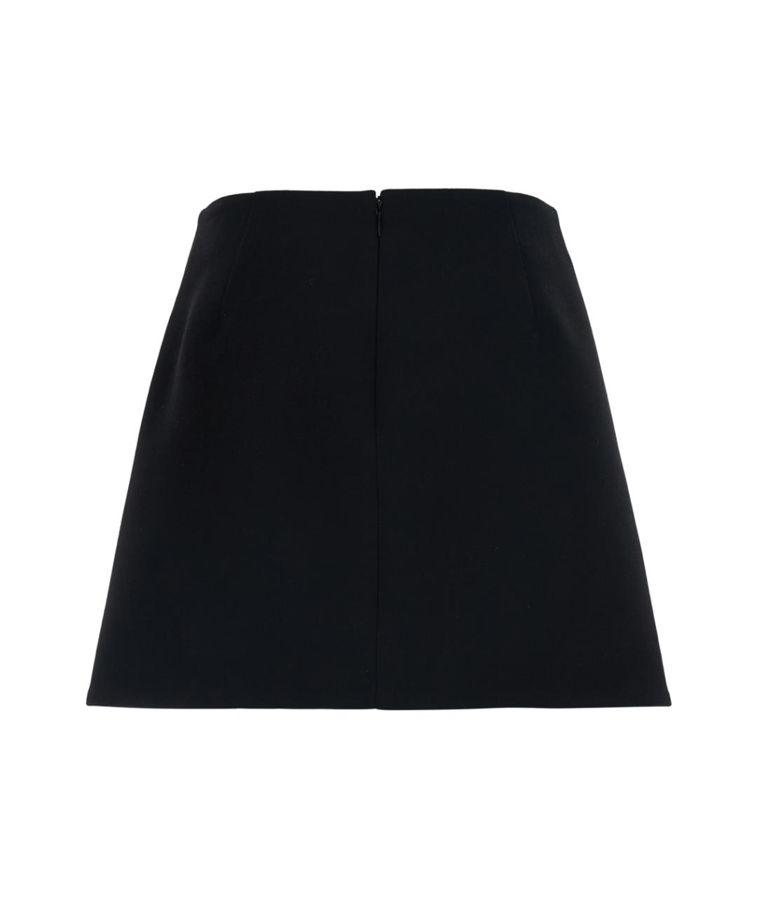 GUCCI Черная юбка миди, фото 2