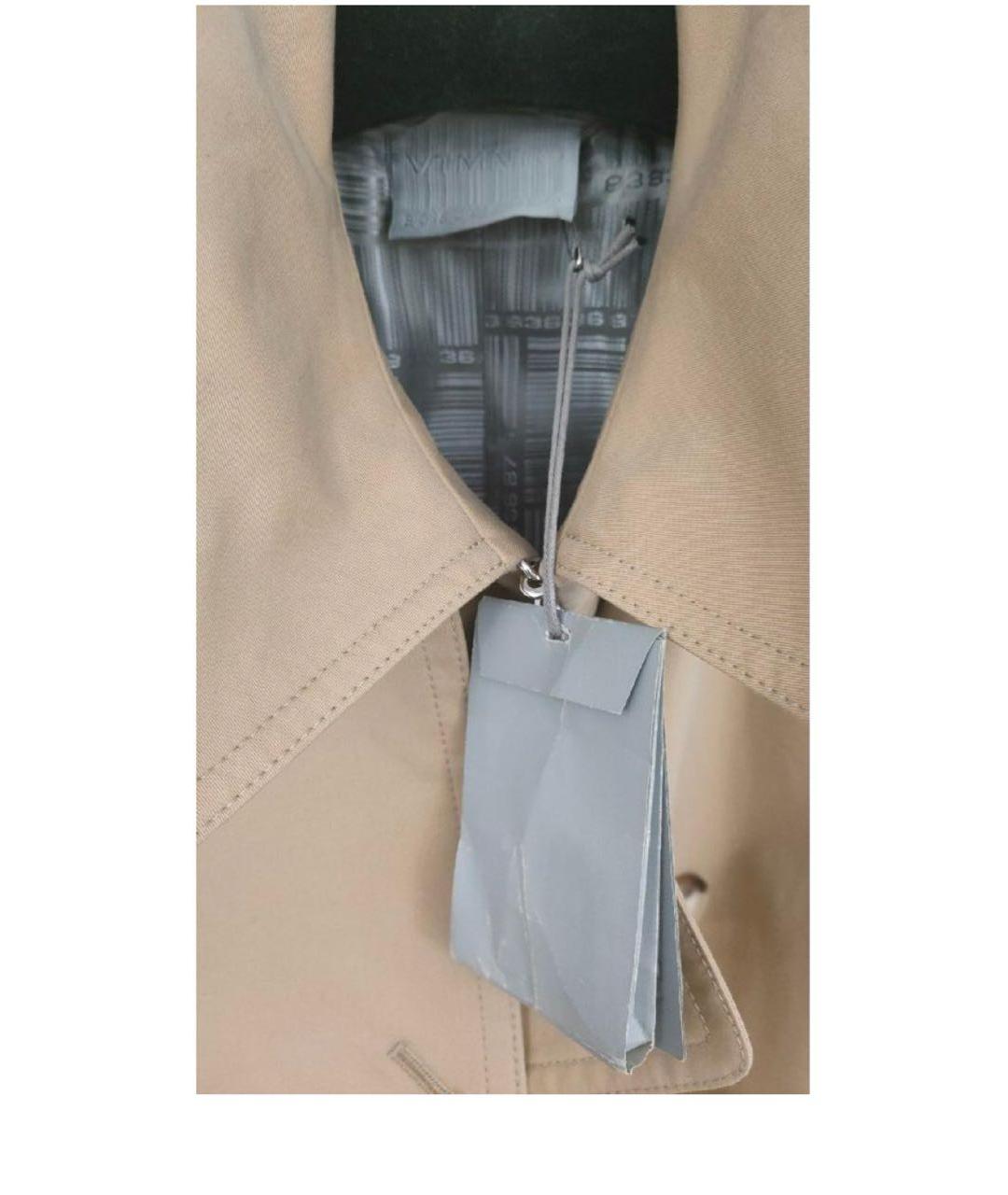 VETEMENTS Бежевый вискозный тренч/плащ, фото 3