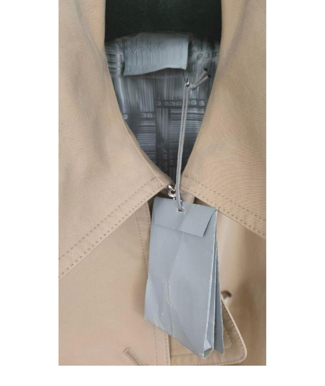 VETEMENTS Бежевый вискозный тренч/плащ, фото 4