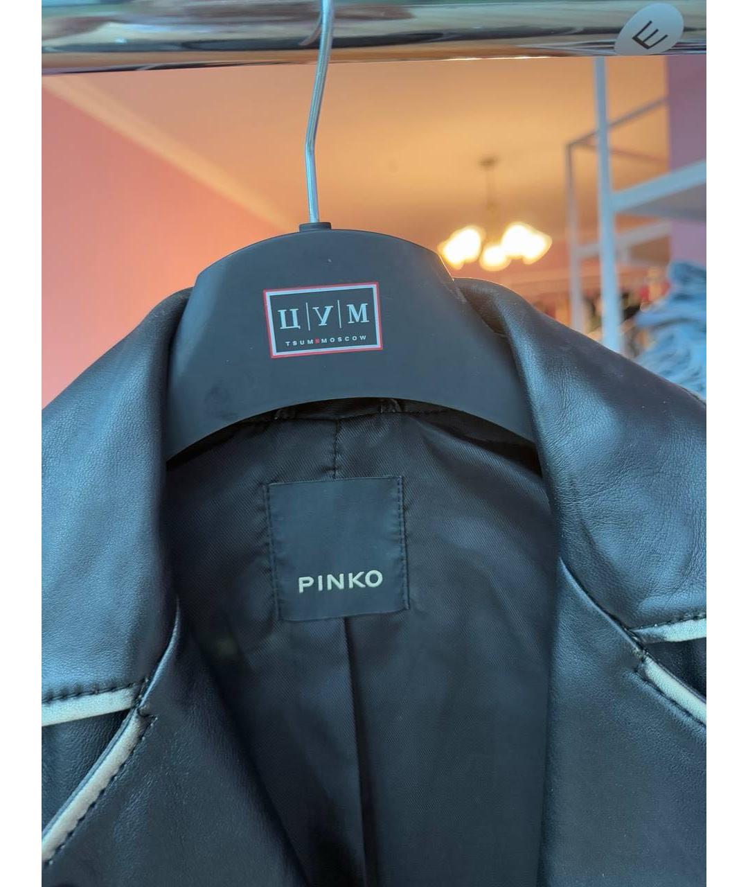 PINKO Черная куртка, фото 3