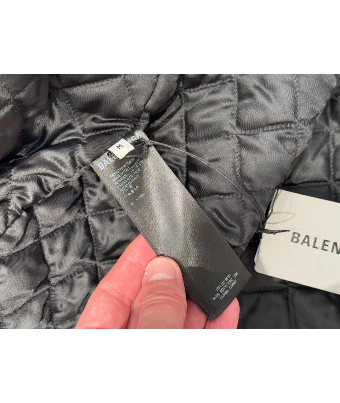 BALENCIAGA Коричневая кожаная куртка, фото 6