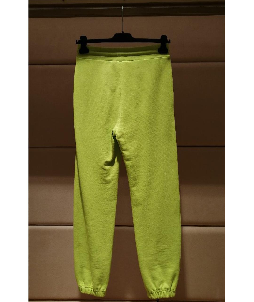 MSGM Салатовый хлопковый спортивные костюмы, фото 4