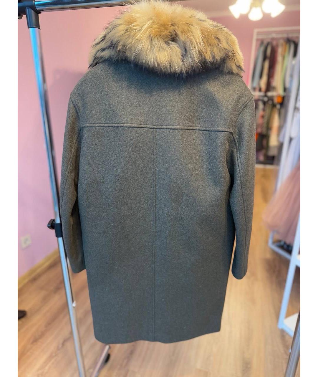 YVES SALOMON Коричневое пальто, фото 2