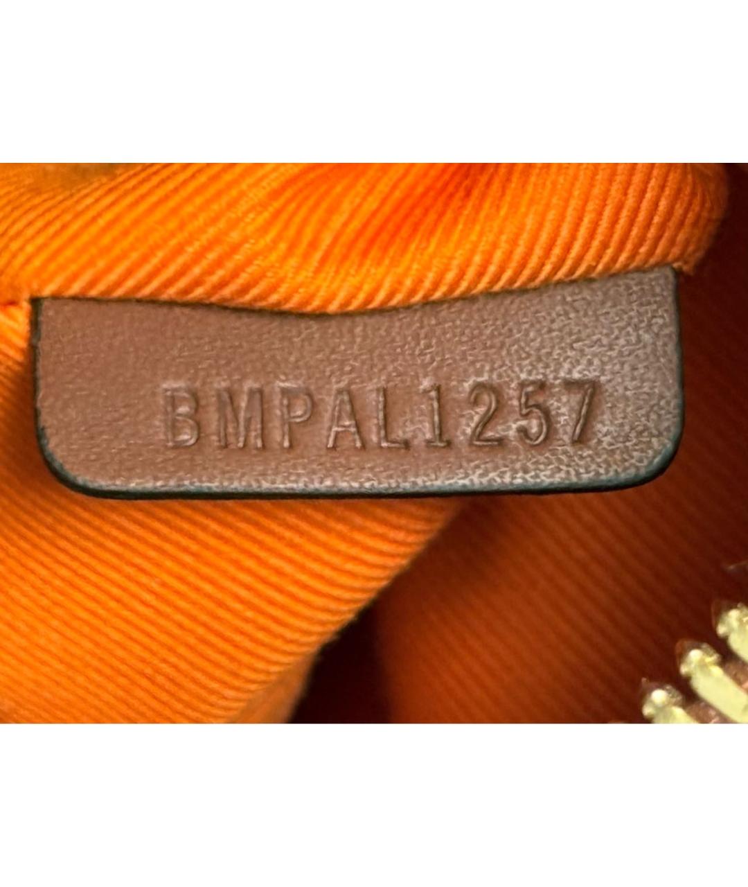 BURBERRY Коричневая кожаная сумка с короткими ручками, фото 8