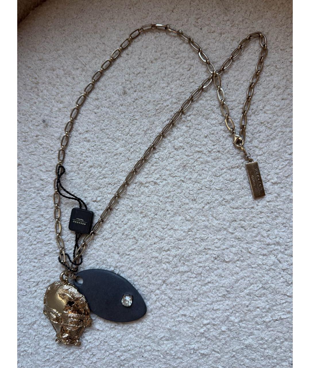 WEEKEND MAX MARA Золотой кулон, фото 4