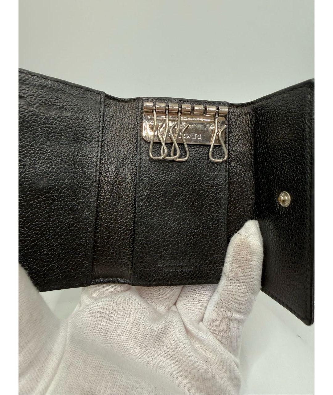 BVLGARI Черная ключница, фото 4