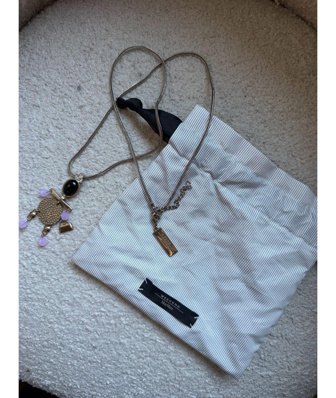 WEEKEND MAX MARA Золотая подвеска, фото 4