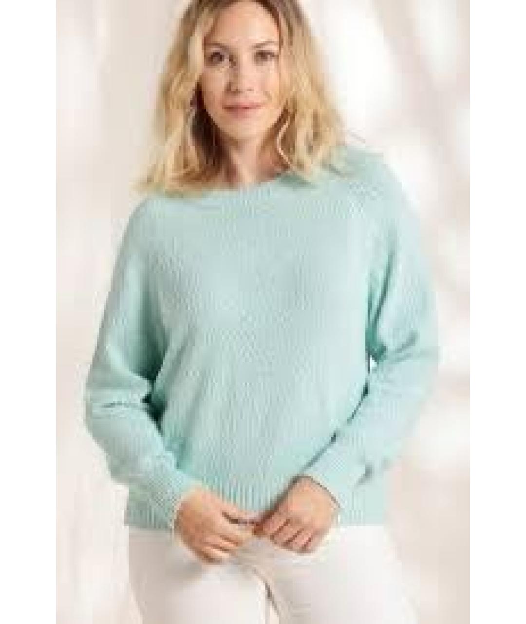 SPORTMAX Голубой шерстяной джемпер / свитер, фото 3