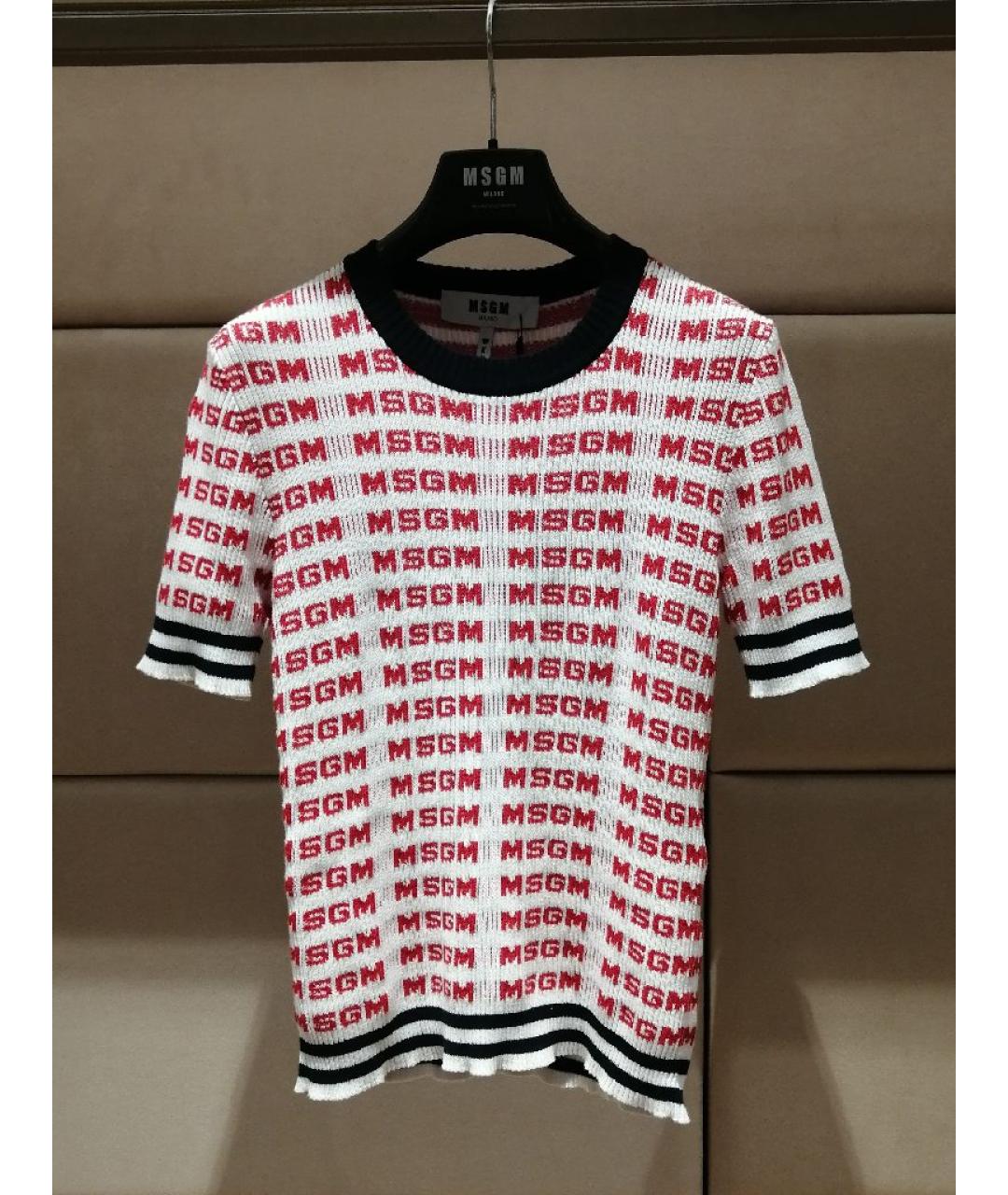 MSGM Мульти хлопковый джемпер / свитер, фото 3