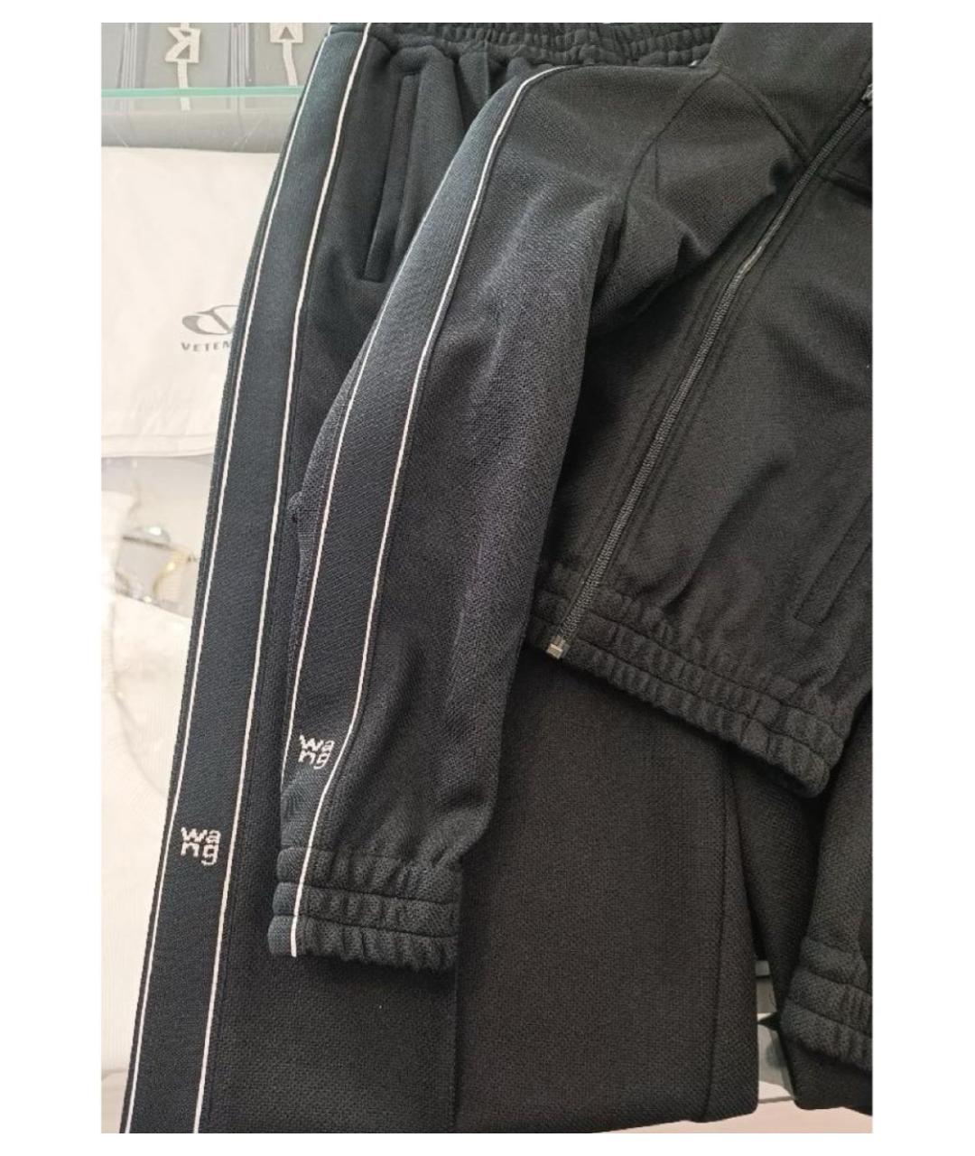 ALEXANDER WANG Черный полиэстеровый спортивные костюмы, фото 5