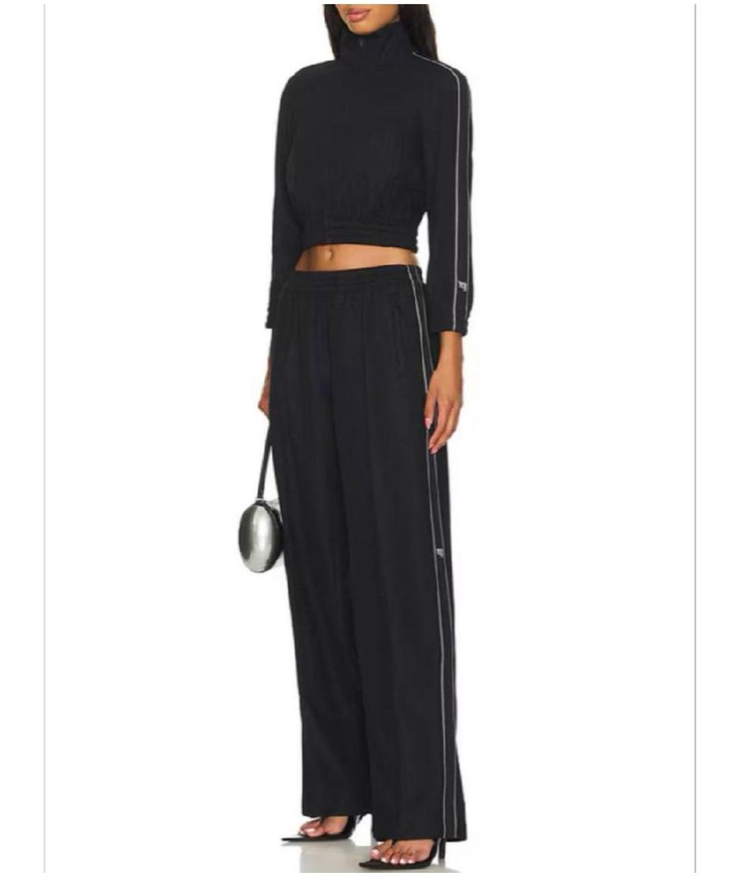 ALEXANDER WANG Черный полиэстеровый спортивные костюмы, фото 8