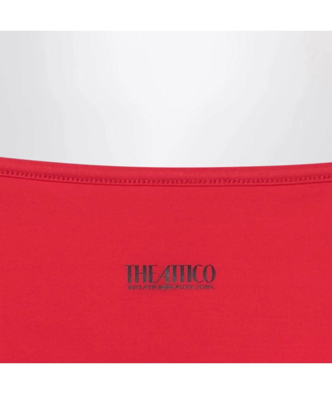 THE ATTICO Красный синтетический купальник, фото 2