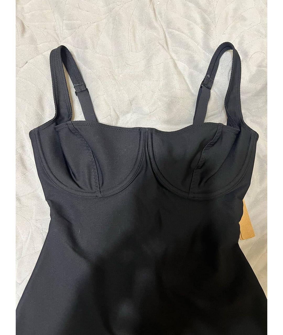 SKIMS Черное полиамидовое коктейльное платье, фото 4