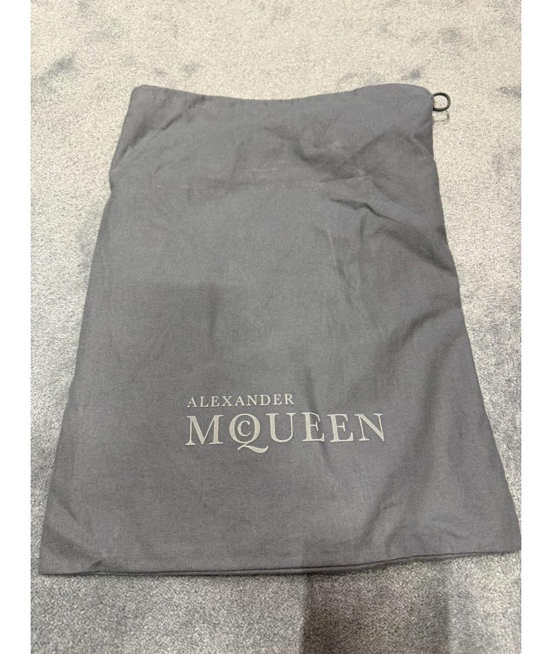 ALEXANDER MCQUEEN Черная кожаная папка для документов, фото 6