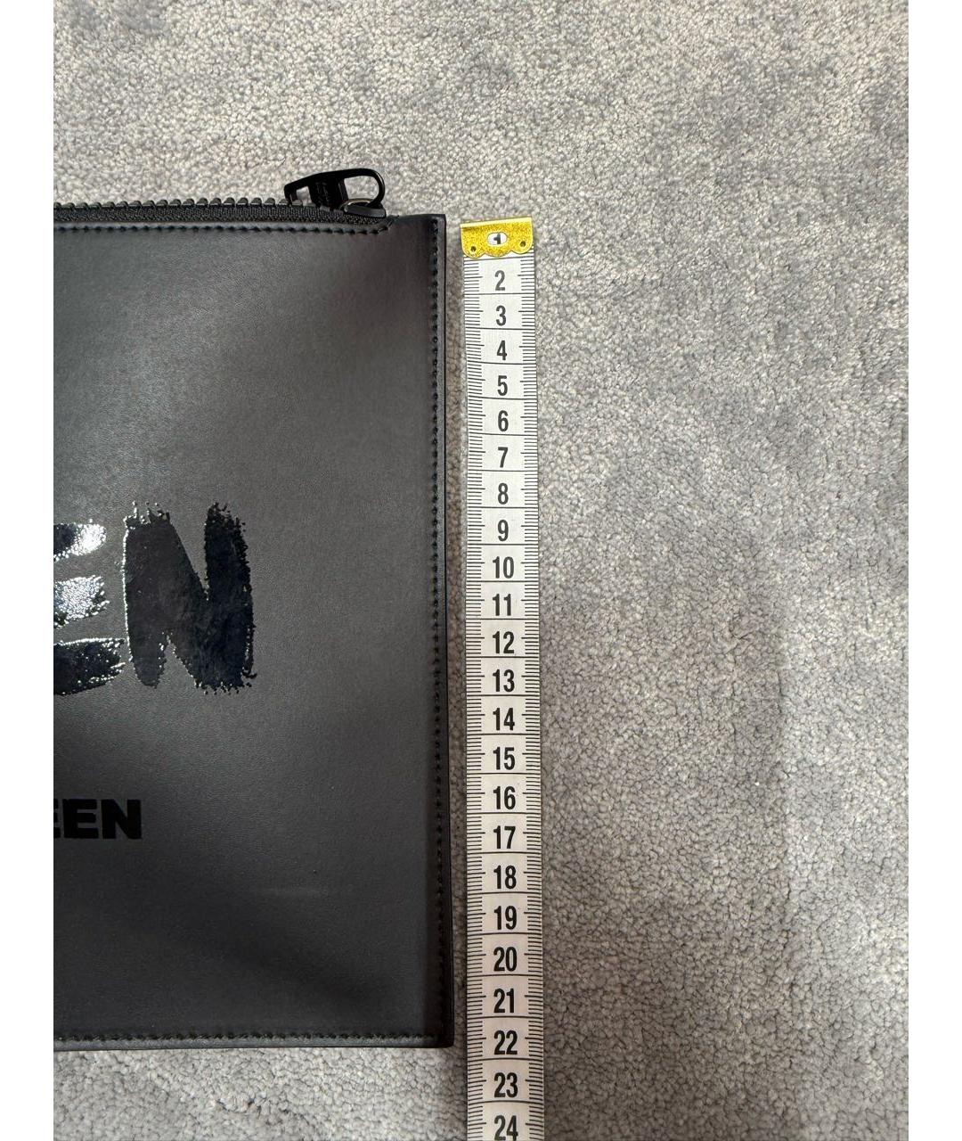 ALEXANDER MCQUEEN Черная кожаная папка для документов, фото 8