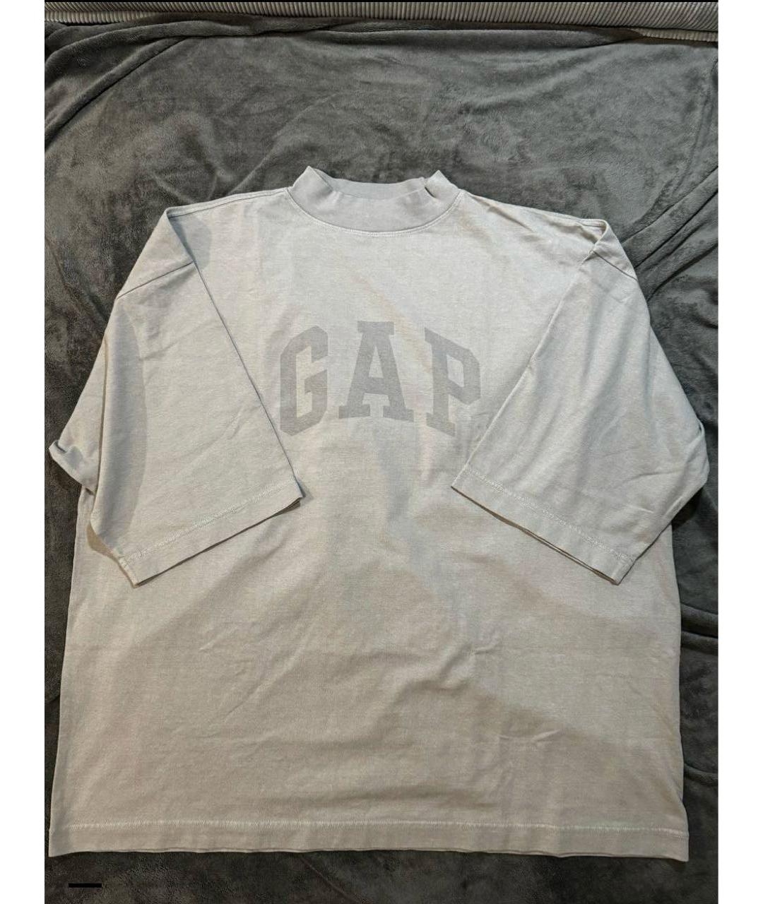 YEEZY Бежевая хлопковая футболка, фото 5