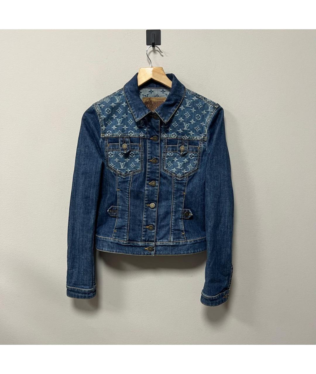 LOUIS VUITTON Синяя куртка, фото 6
