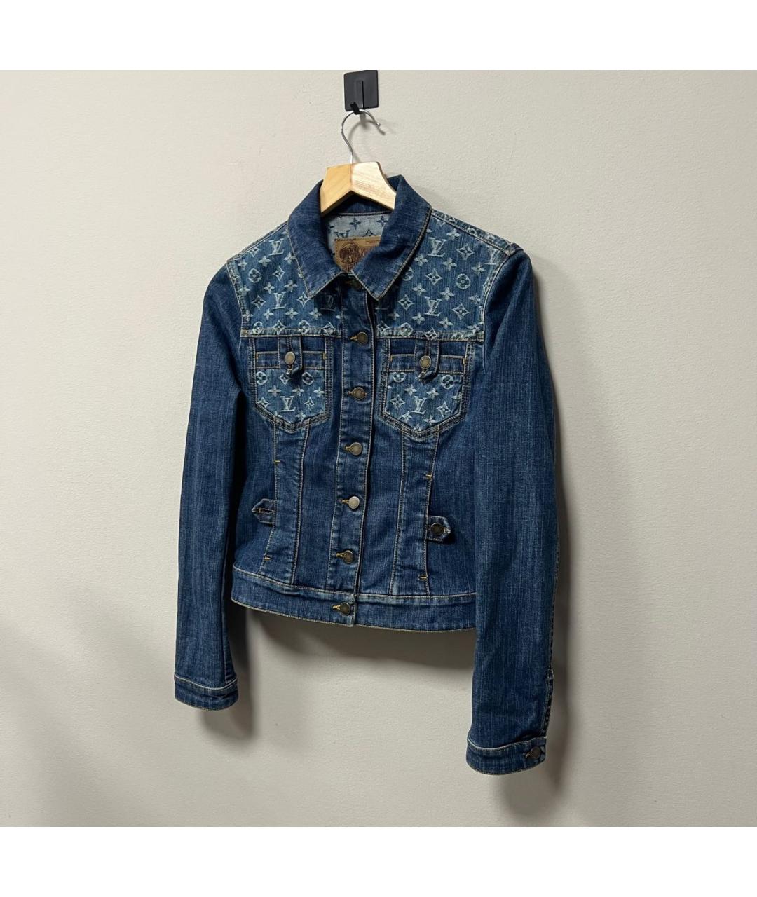 LOUIS VUITTON Синяя куртка, фото 2