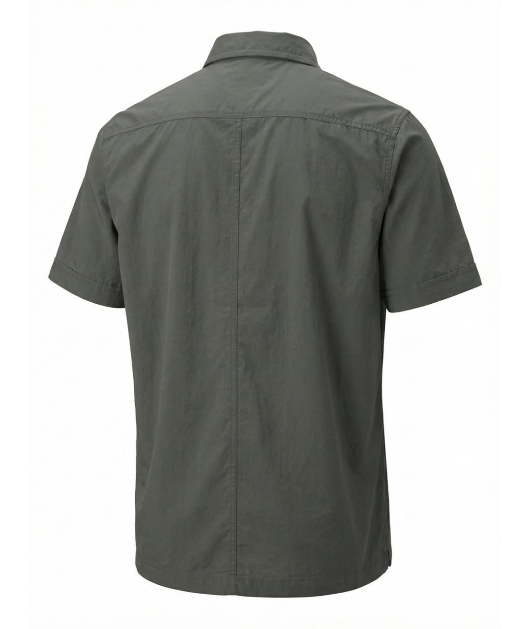 DOLCE&GABBANA Серая хлопковая кэжуал рубашка, фото 2