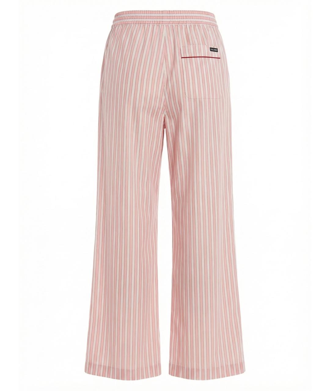 DOLCE&GABBANA Хлопковые брюки широкие, фото 2