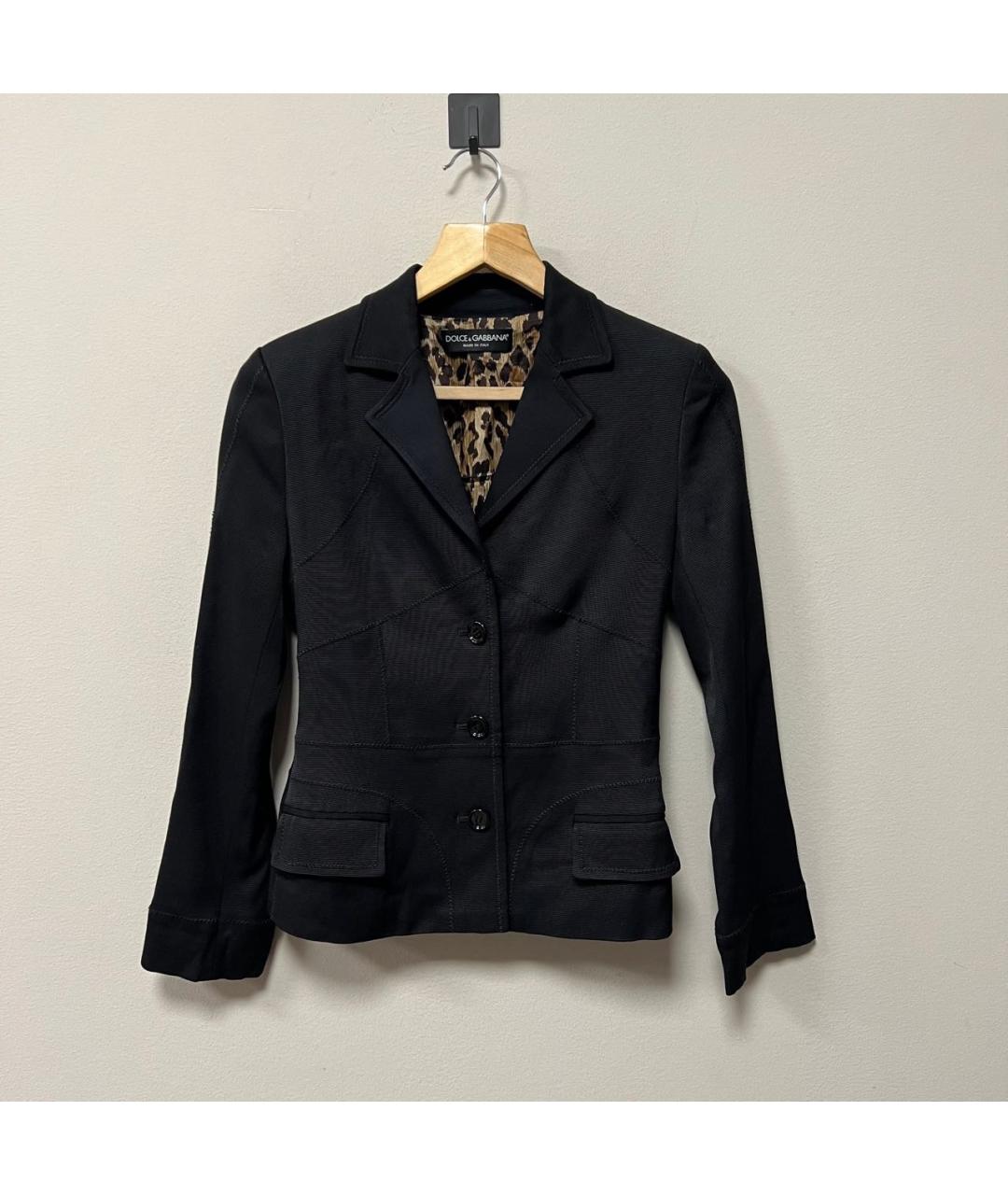 DOLCE&GABBANA Черный жакет/пиджак, фото 6