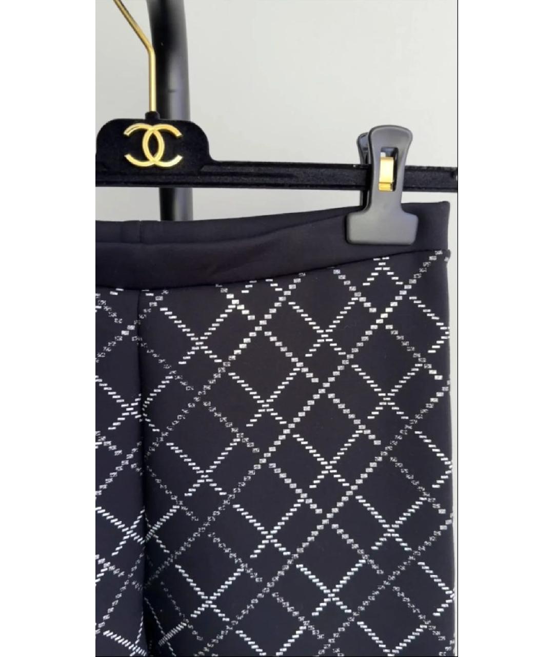 CHANEL Черные леггинсы и велосипедки, фото 9