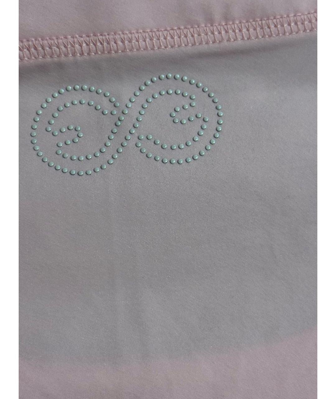 ESCADA Розовая полиэстеровая футболка, фото 4