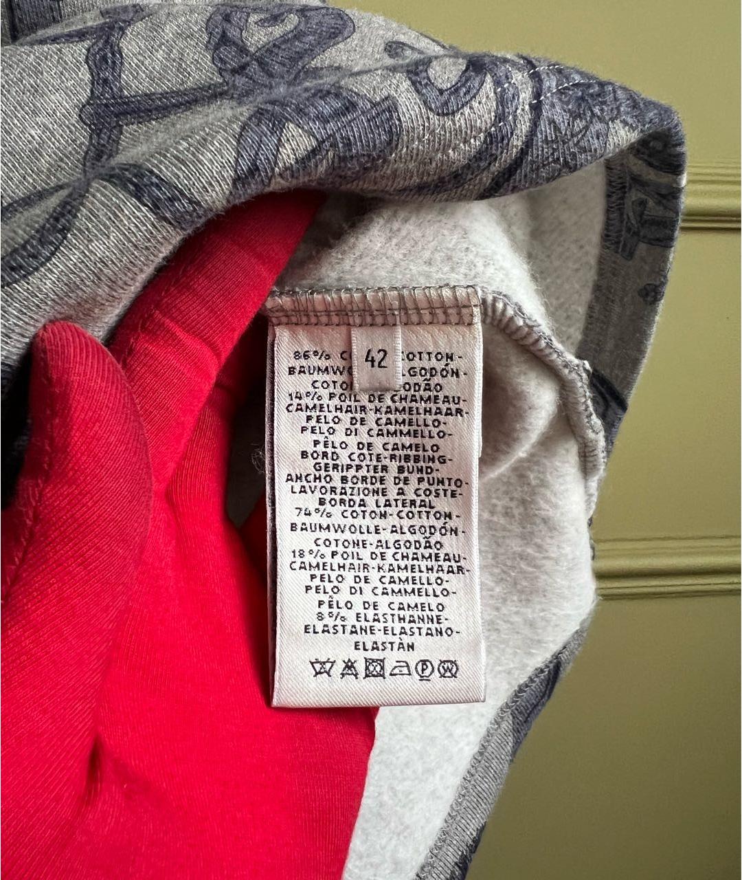 HERMES Серое повседневное платье, фото 7