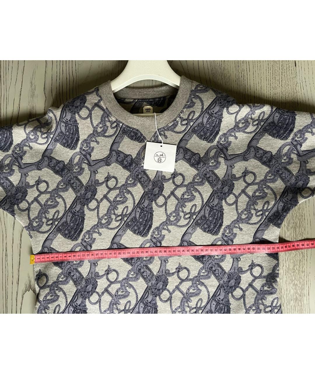 HERMES Серое повседневное платье, фото 8